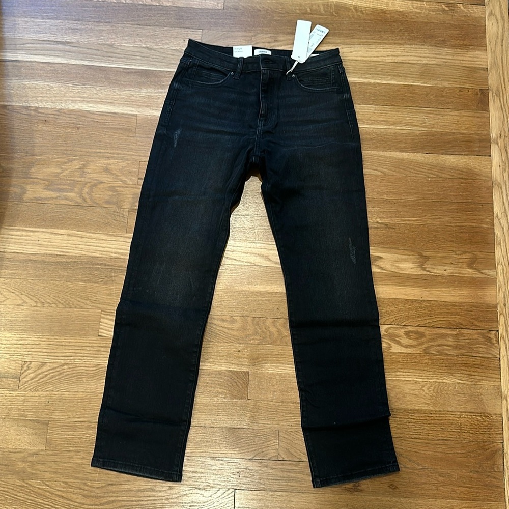 NWT Esprit straight leg, medium rise, black Size 29/30